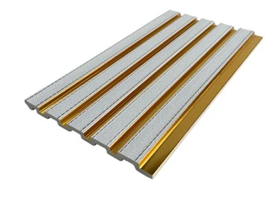 Panel Dinding Hiasan PS Putih Moden Pelapis Dinding Panel Hiasan Dinding Ringan Kalis Air